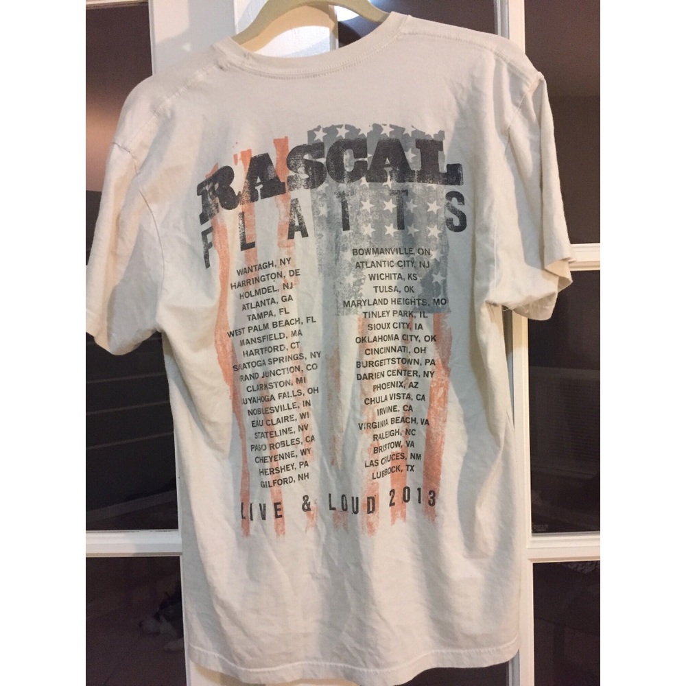 Rascal Flatts 2013 tour T